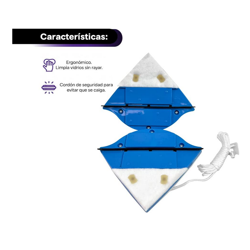 Limpiador Magnético para Ventanas